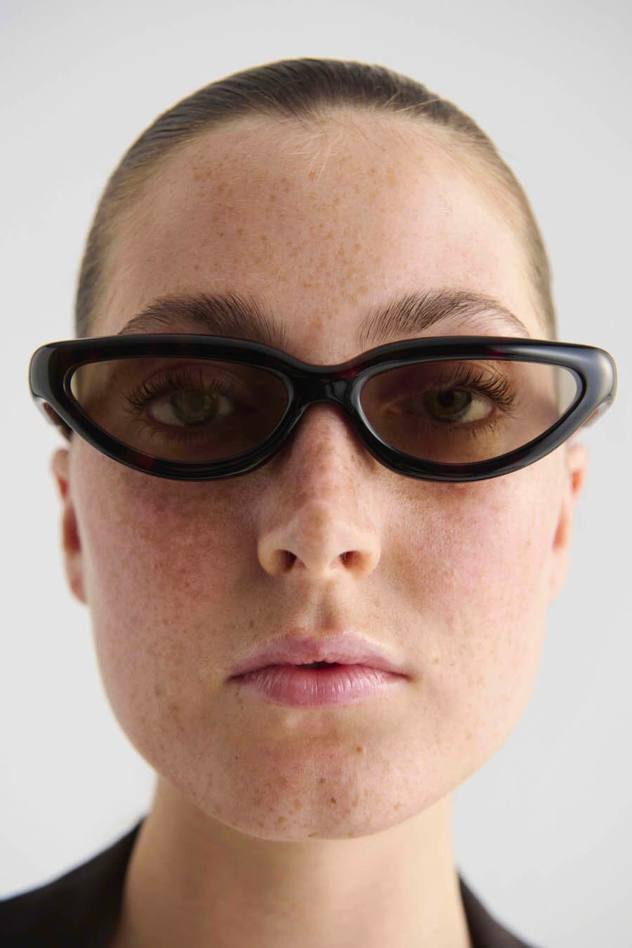 Port Tanger // Fanna Sunglasses / Myrrh Acetate & Olive Lens Womens Port Tanger 