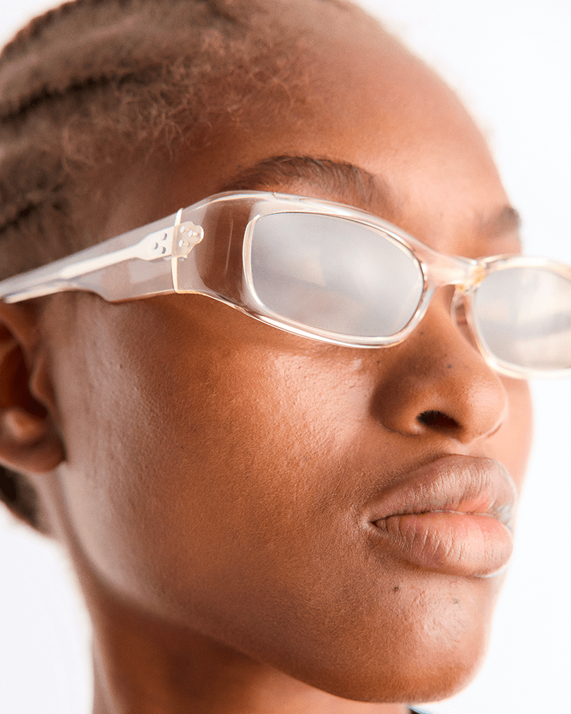 Port Tanger // Leila Sunglasses / Beldi Acetate & Sage Lens Womens Port Tanger 