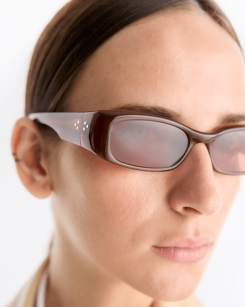 Port Tanger // Leila Sunglasses / Bunaa Acetate & Tobacco Lens Womens Port Tanger 