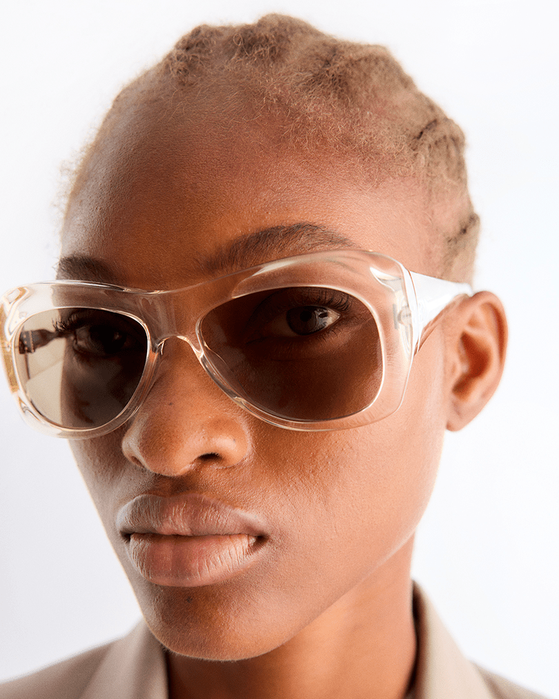 Port Tanger // Nazim Sunglasses / Beldi Acetate & Sage Lens Womens Port Tanger 