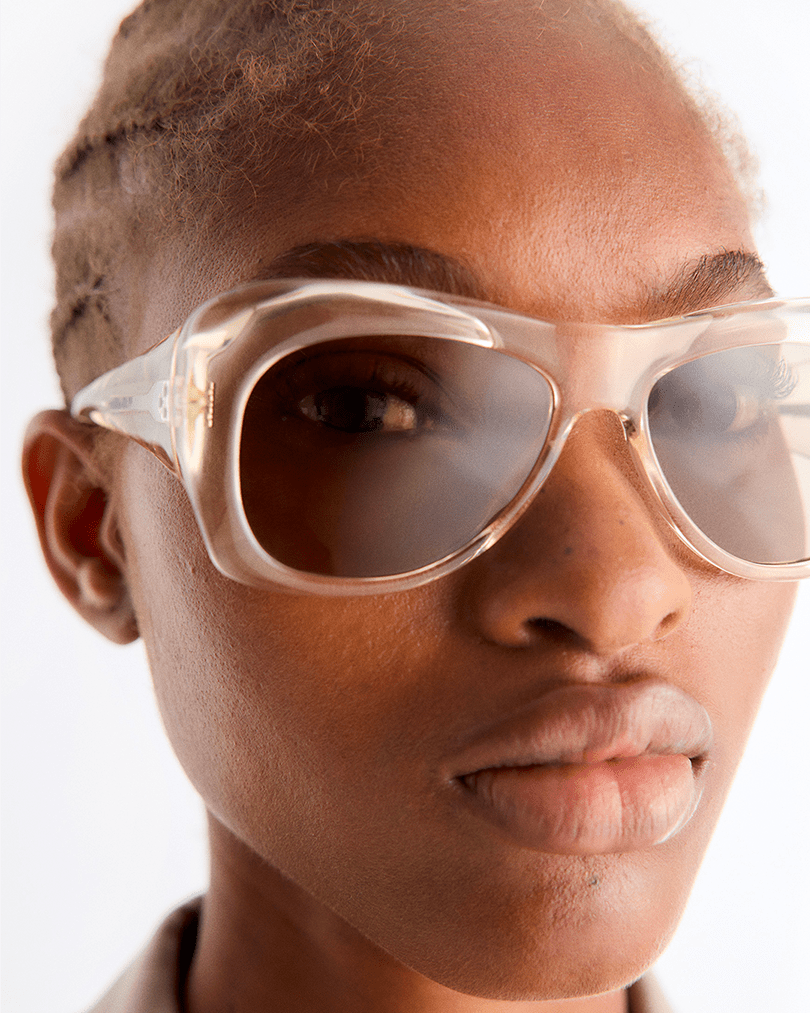 Port Tanger // Nazim Sunglasses / Beldi Acetate & Sage Lens Womens Port Tanger 