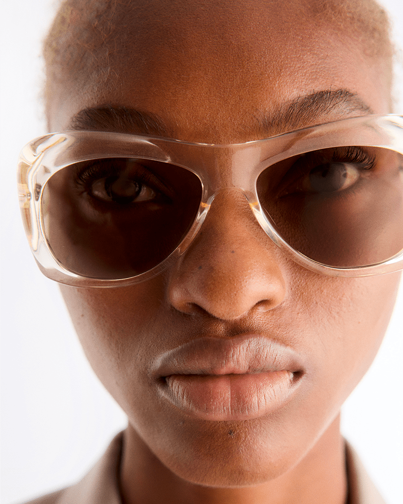 Port Tanger // Nazim Sunglasses / Beldi Acetate & Sage Lens Womens Port Tanger 