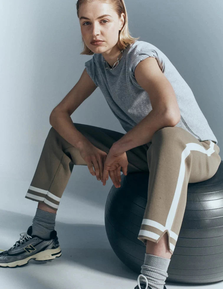 Romeo Trackpant / Taupe Womens Nagnata 