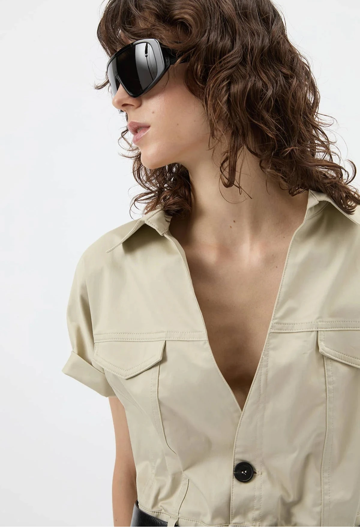 Sahariana Dress / Tidal Foam Womens HALFBOY 