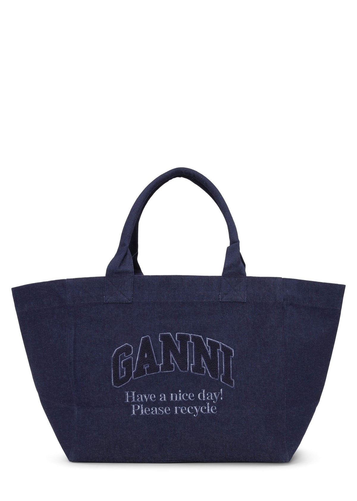 Shopper XXL Denim / Dark Navy Womens GANNI 