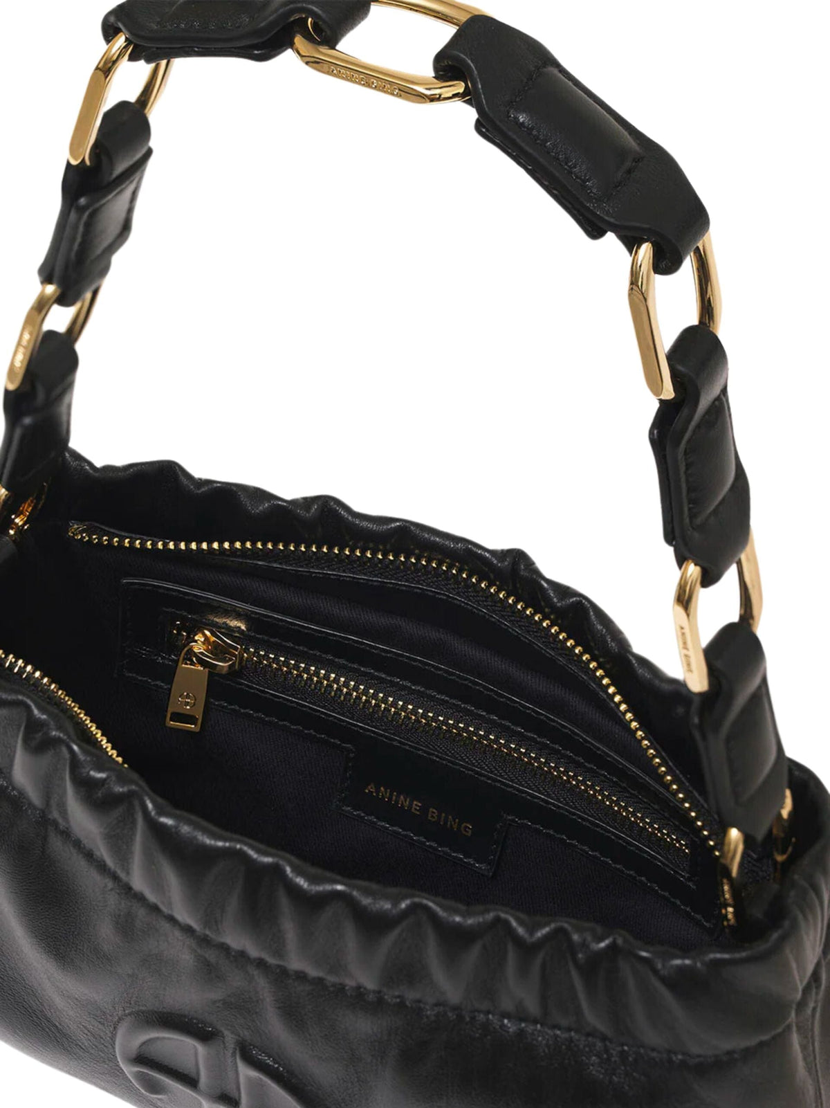 Small Kate Shoulder Bag / Black Womens Anine Bing 