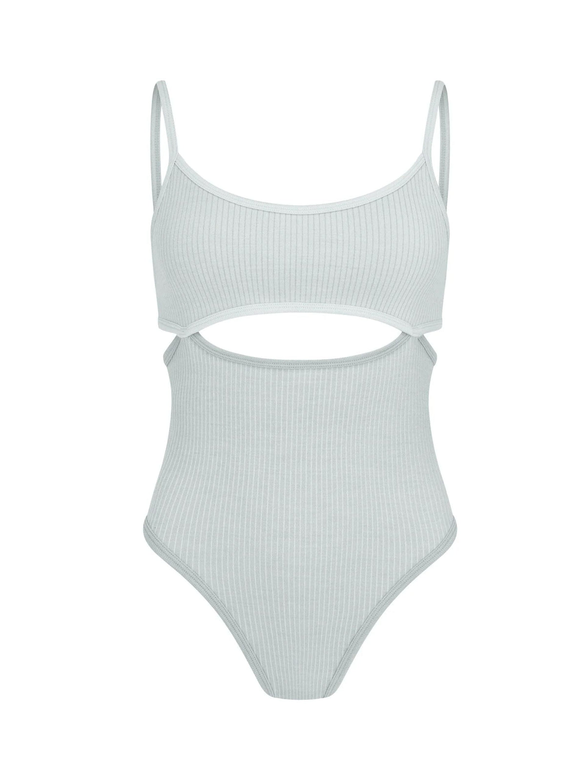 Splice Bodysuit / Silver Womens Nagnata 