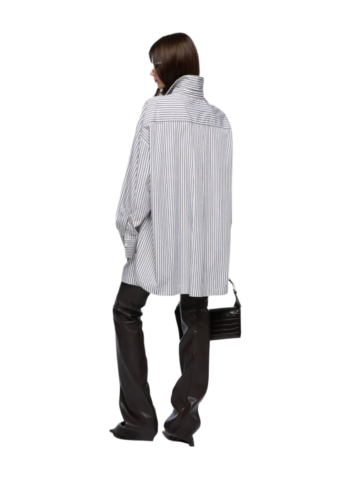 Striped Cotton Shirt / Multicolour V1 Womens The Attico 