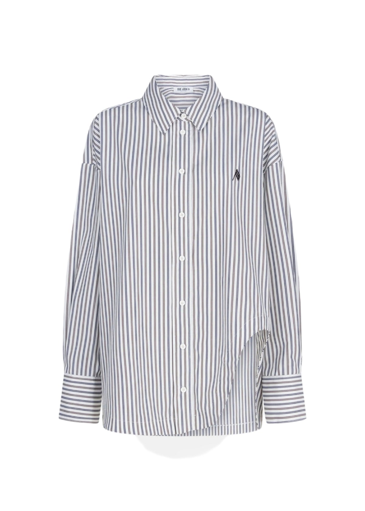 Striped Cotton Shirt / Multicolour V1 Womens The Attico 