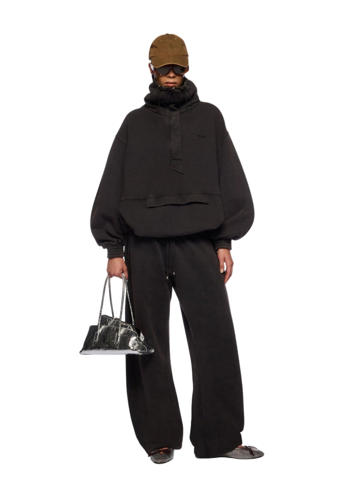 The Attico // Blouson American Fleece / Black Fade Womens The Attico 