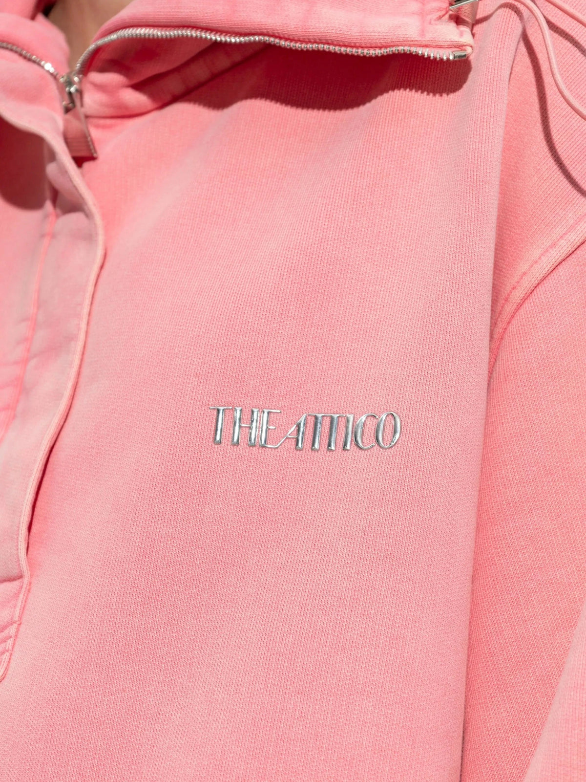 The Attico // Blouson Heavy Jersey / Pink Shades Womens The Attico 