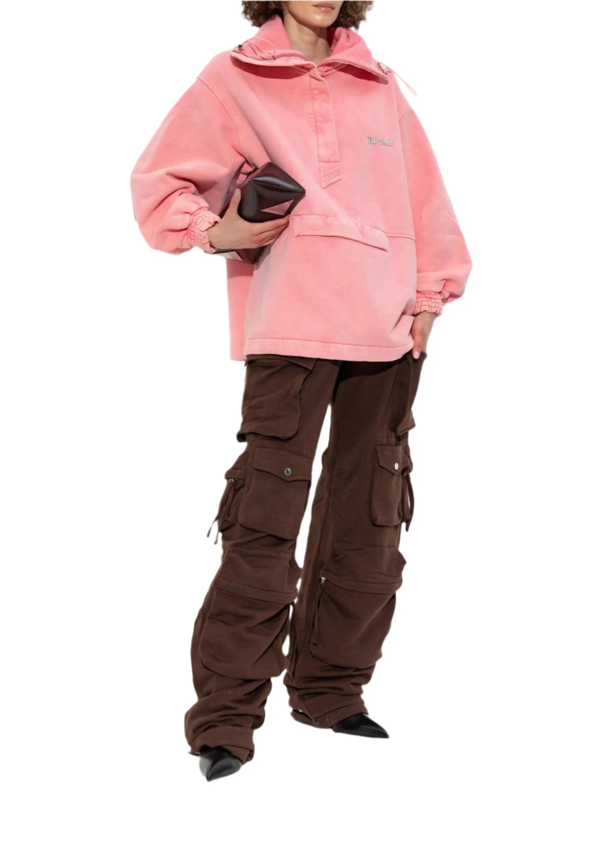 The Attico // Blouson Heavy Jersey / Pink Shades Womens The Attico 