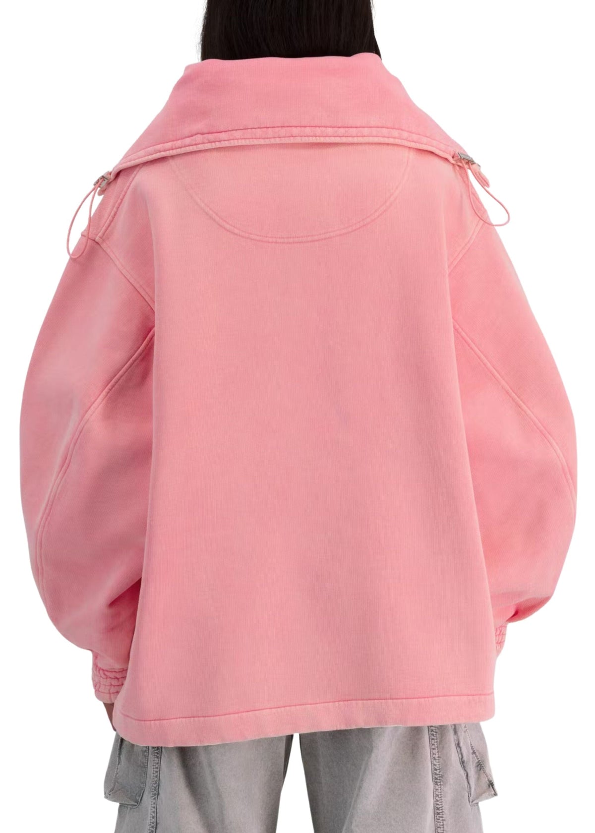 The Attico // Blouson Heavy Jersey / Pink Shades Womens The Attico 