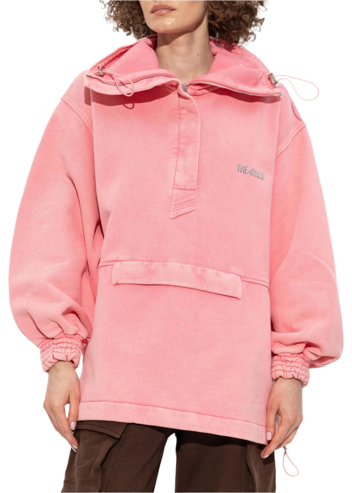 The Attico // Blouson Heavy Jersey / Pink Shades Womens The Attico 