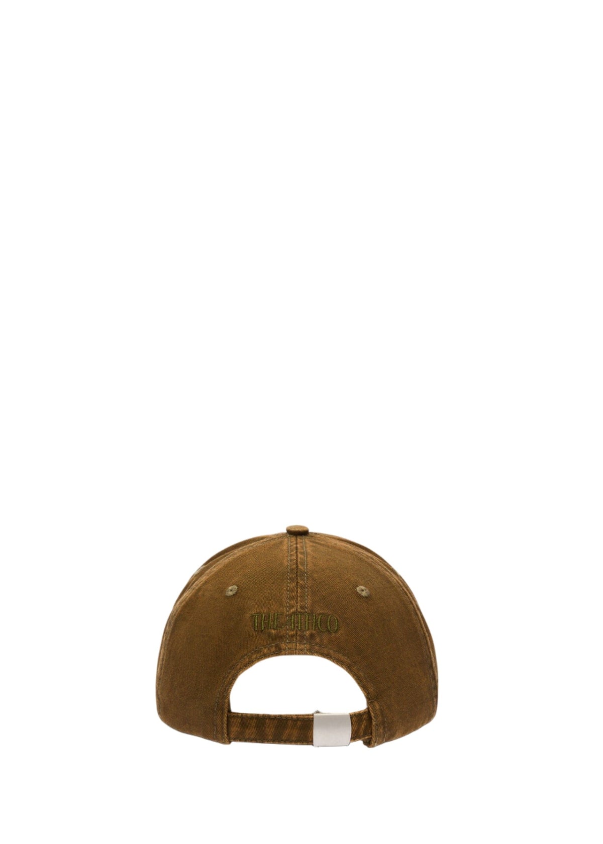 The Attico // Cap Canvas Embroidered Logo / Military Green Womens The Attico 