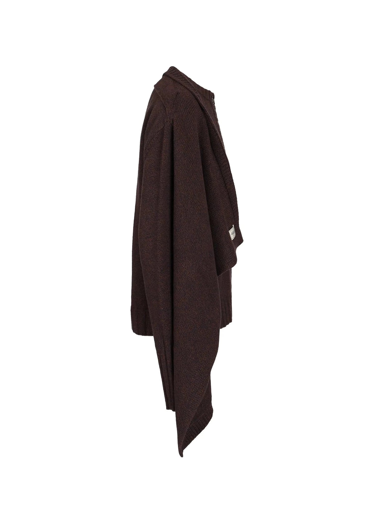 The Attico // Cardigan Wool Cashmere / Brown Shades Womens The Attico 