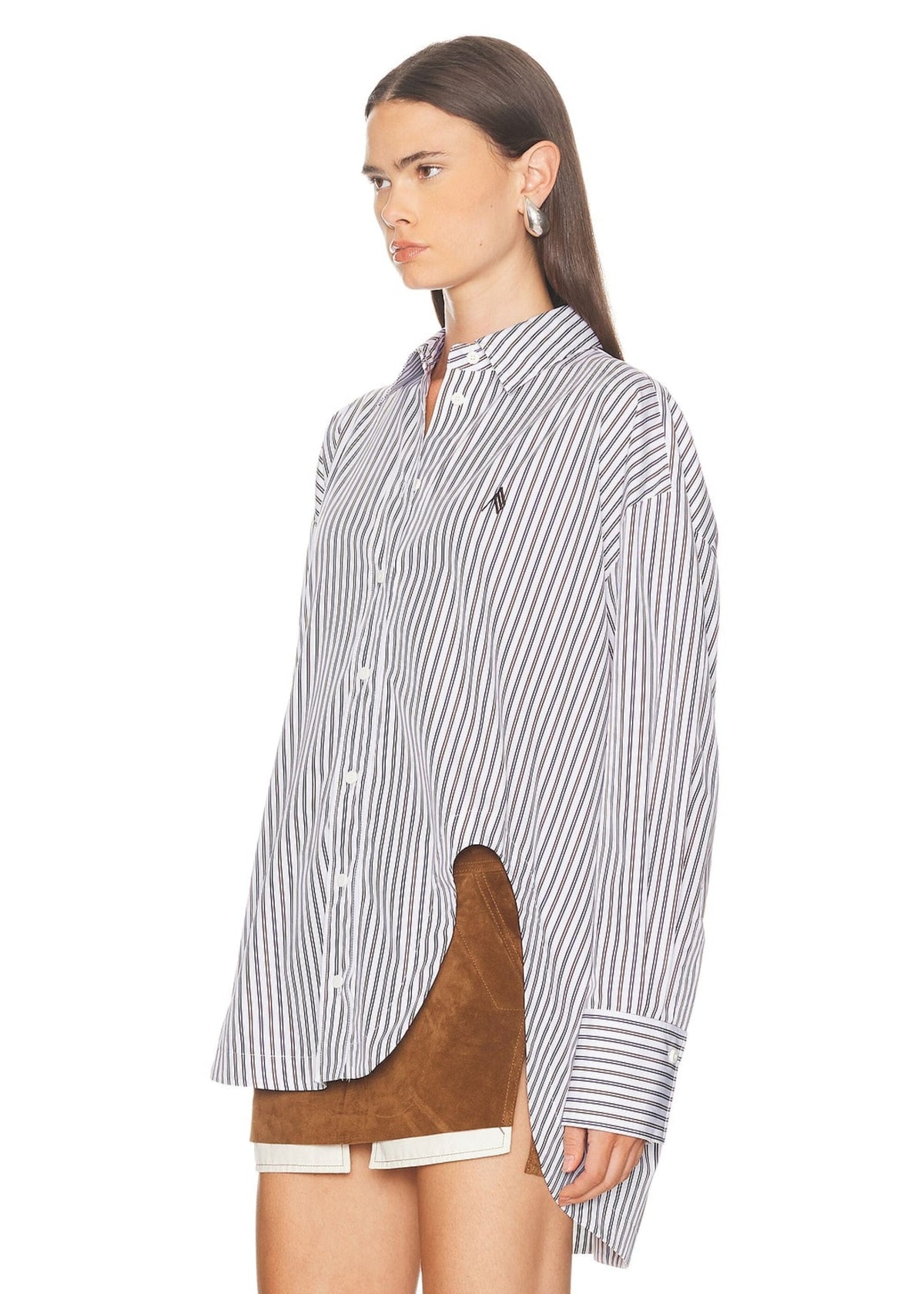 The Attico // Diana Multi Colour Shirt Womens The Attico 