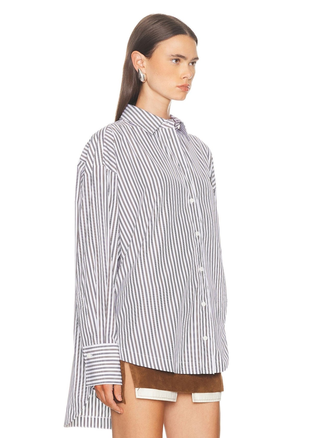 The Attico // Diana Multi Colour Shirt Womens The Attico 