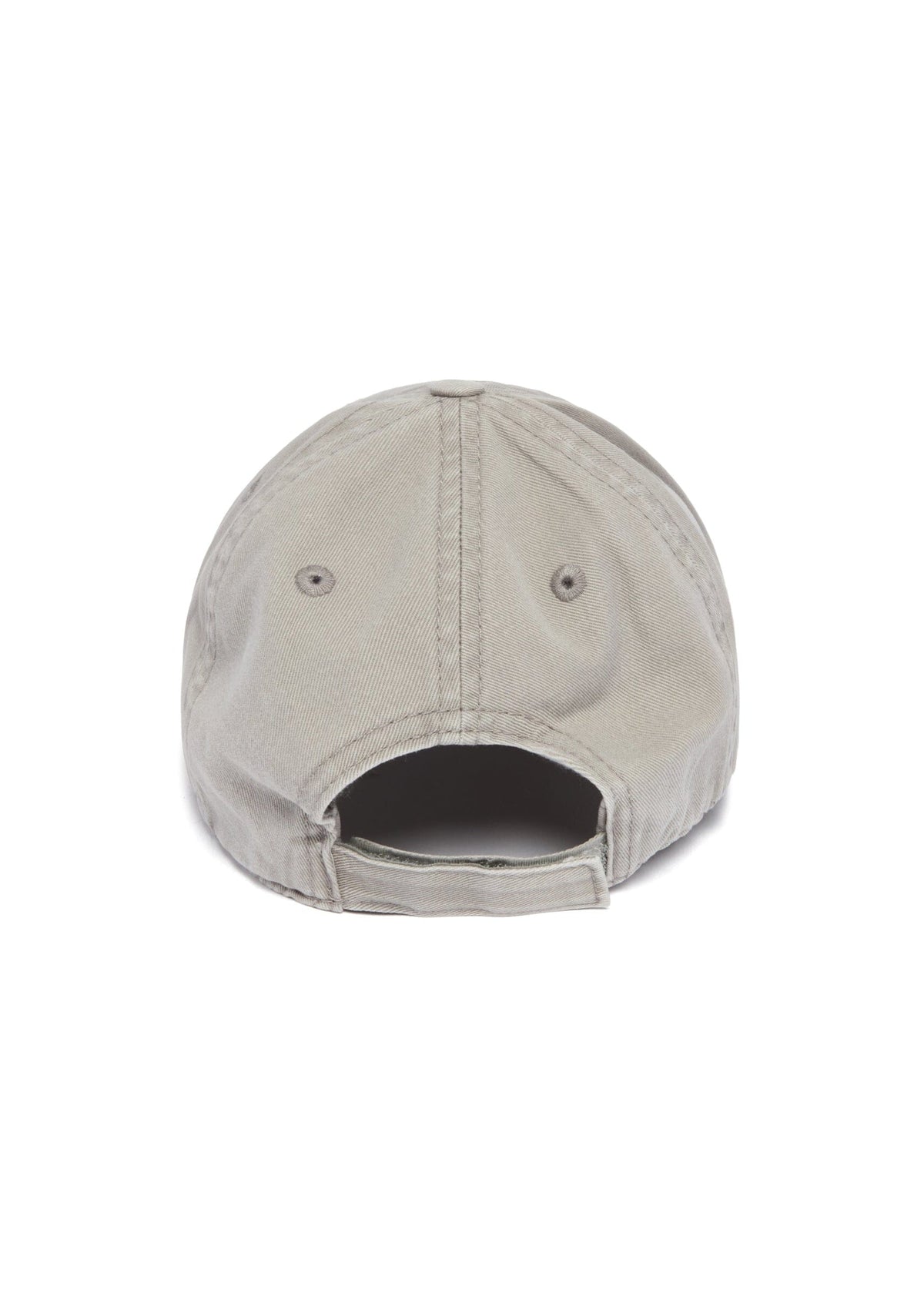 The Attico // Embroidered Canvas Cap / Grey Womens The Attico 