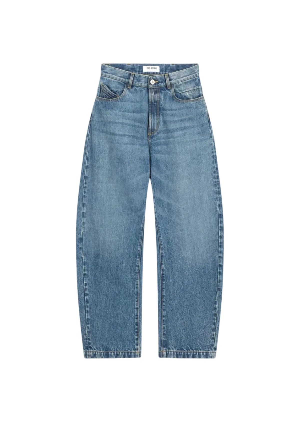 The Attico // Long Pant Washed Denim / Sky Blue Womens The Attico 