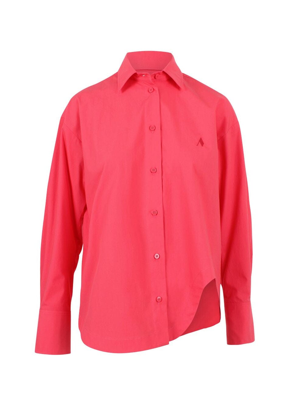 The Attico // Shirt Cotton Popeline / Coral Womens The Attico 