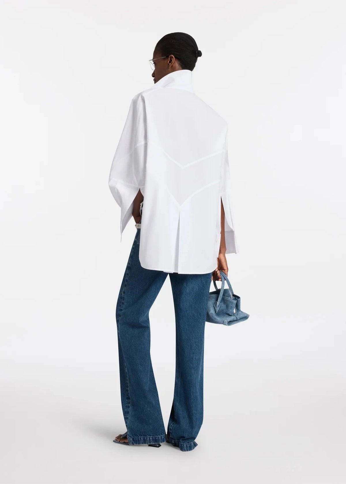 The Attico // Shirt Cotton Popeline / White Womens The Attico 