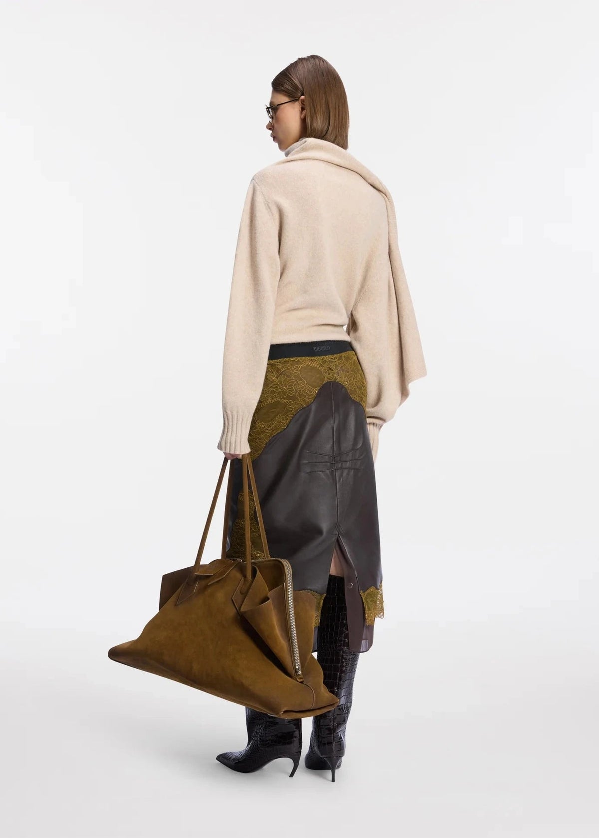 The Attico // Sweater Wool / Beige Womens The Attico 