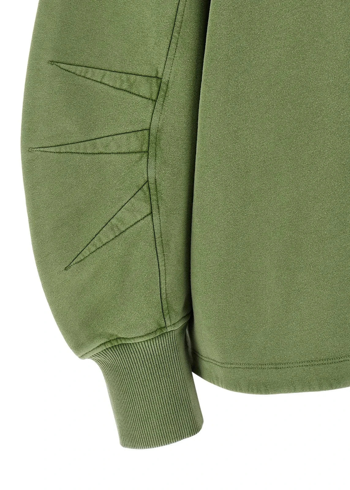 The Attico // Sweatshirt American Fleece / Green Womens The Attico 