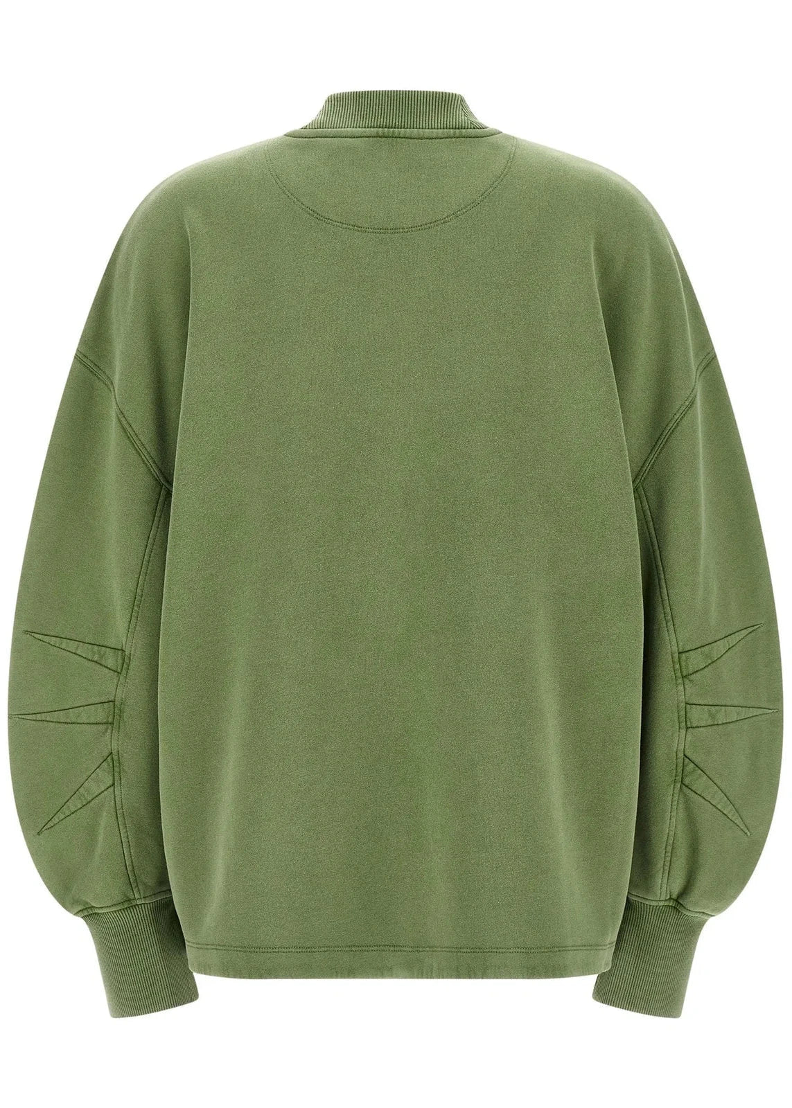 The Attico // Sweatshirt American Fleece / Green Womens The Attico 