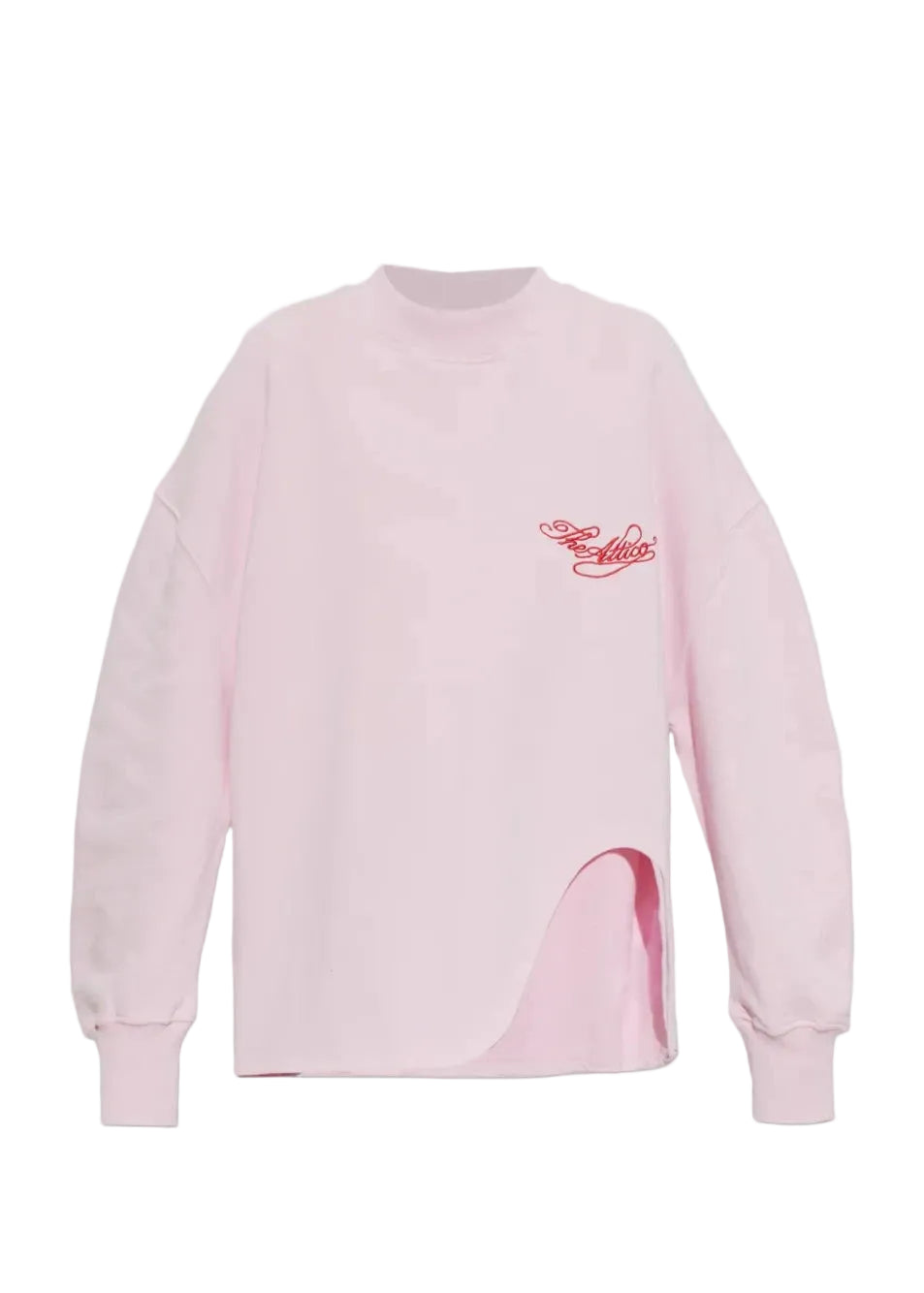 The Attico // Sweatshirt American Fleece / Light Pink Womens The Attico 