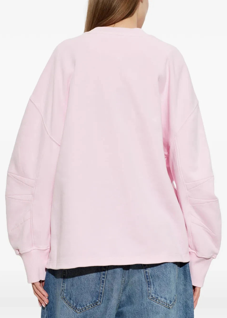The Attico // Sweatshirt American Fleece / Light Pink Womens The Attico 