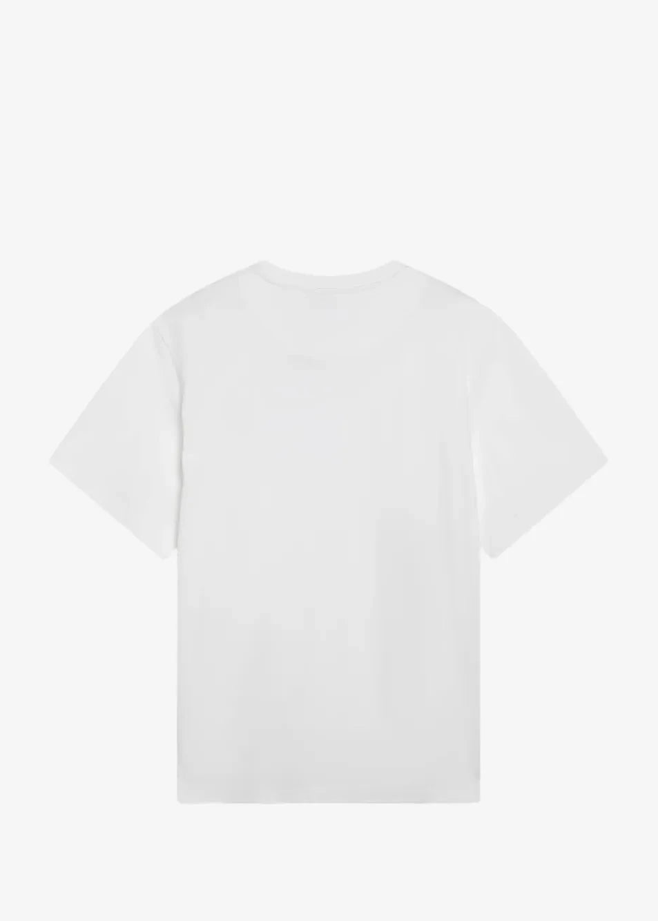 The Attico // T-Shirt Light Jersey / White Womens The Attico 