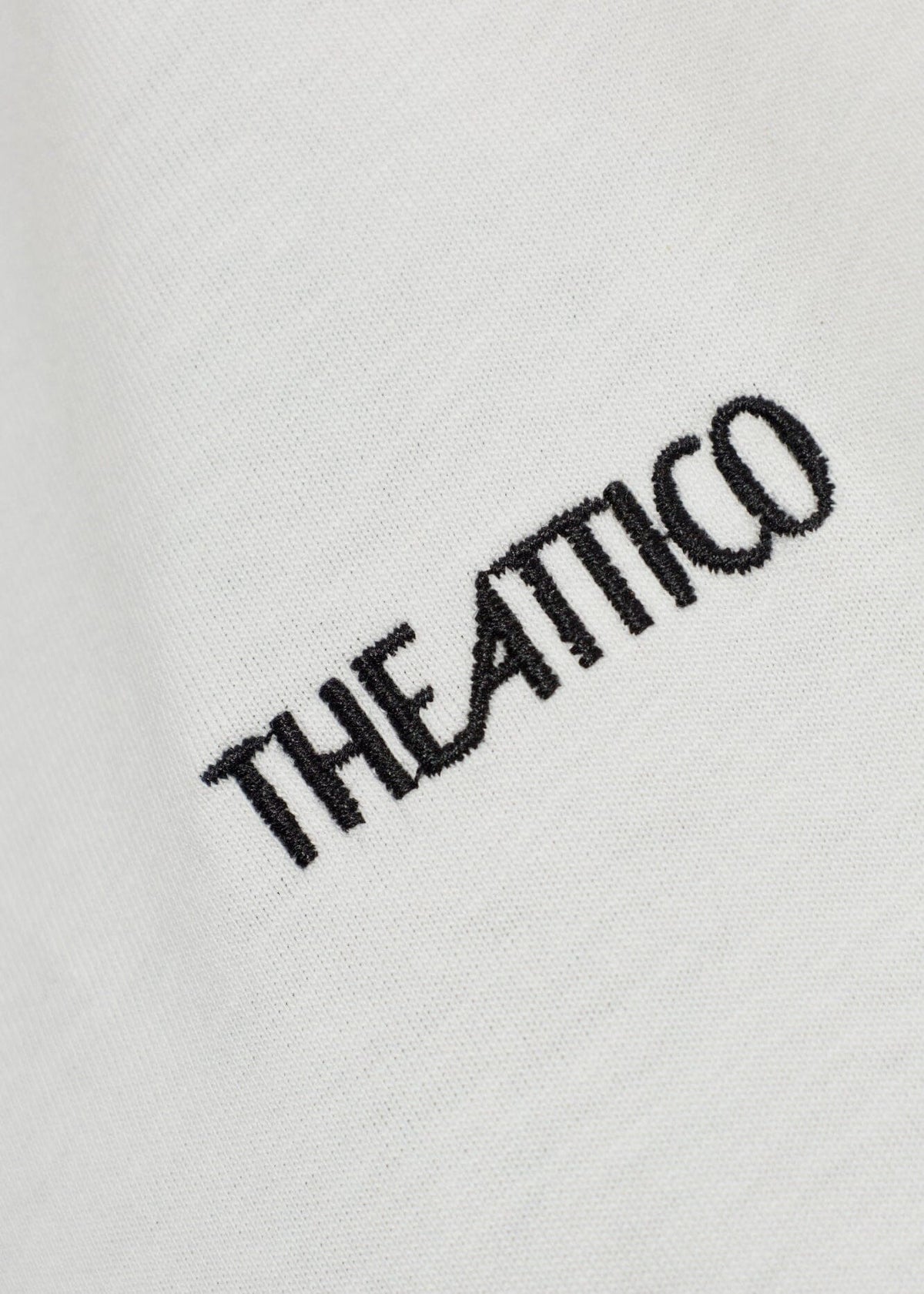 The Attico // T-Shirt Light Jersey / White Womens The Attico 