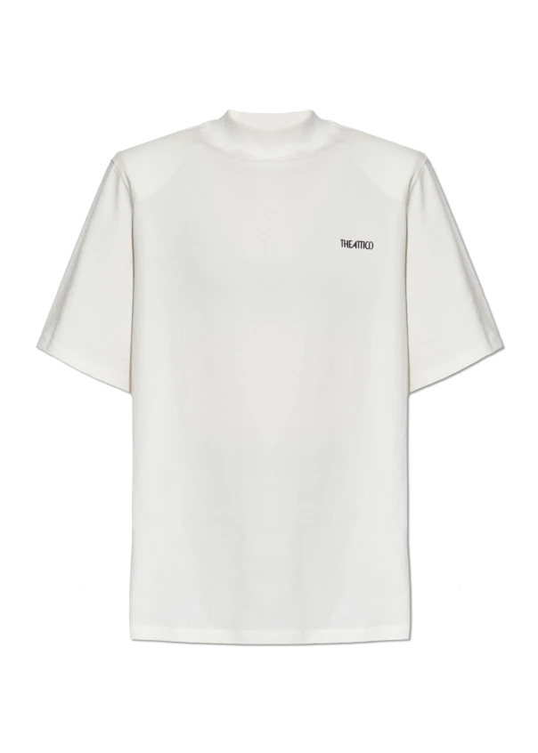 The Attico // T-Shirt Light Jersey / White Womens The Attico 
