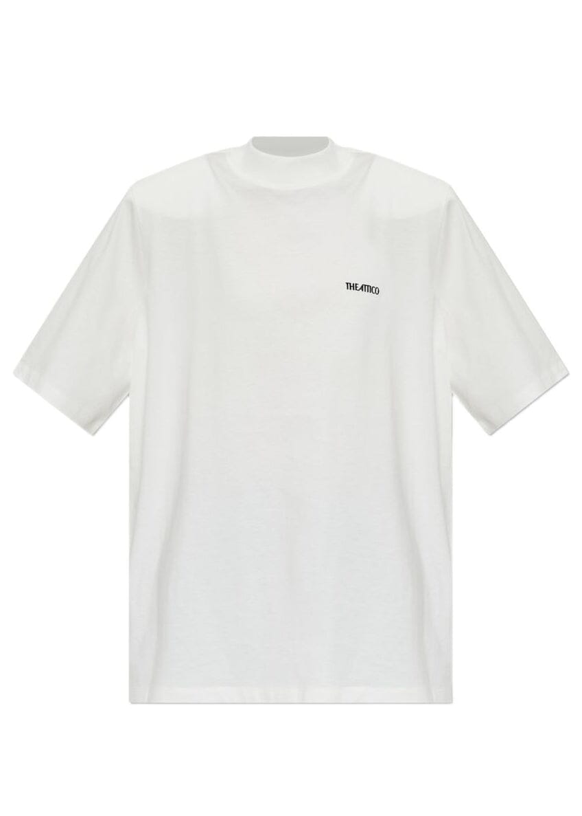 The Attico // T-Shirt Light Jersey / White Womens The Attico 