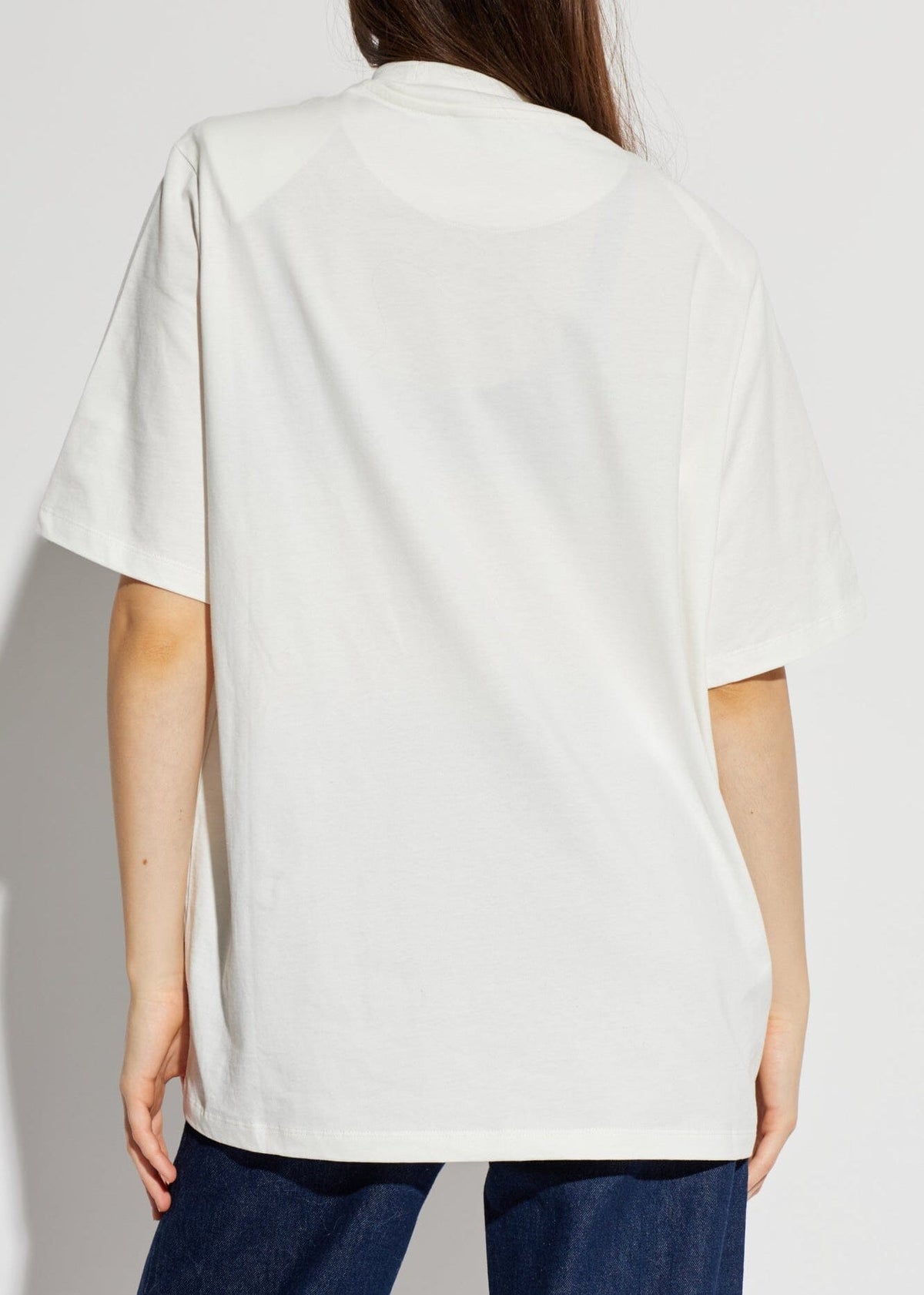 The Attico // T-Shirt Light Jersey / White Womens The Attico 