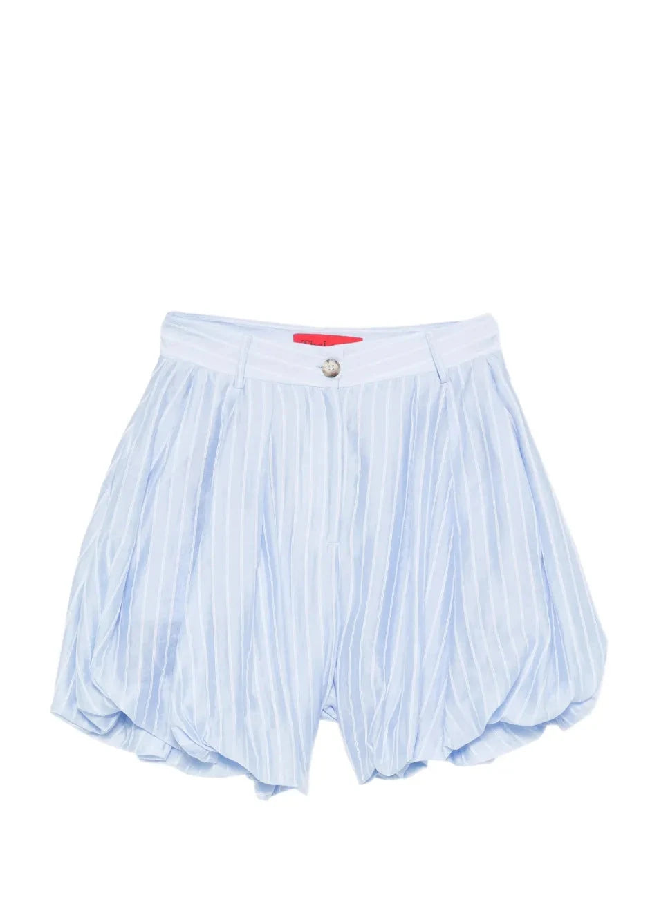 The Latest // Dafne Short / Light Blue & White Stripe Womens The Latest 