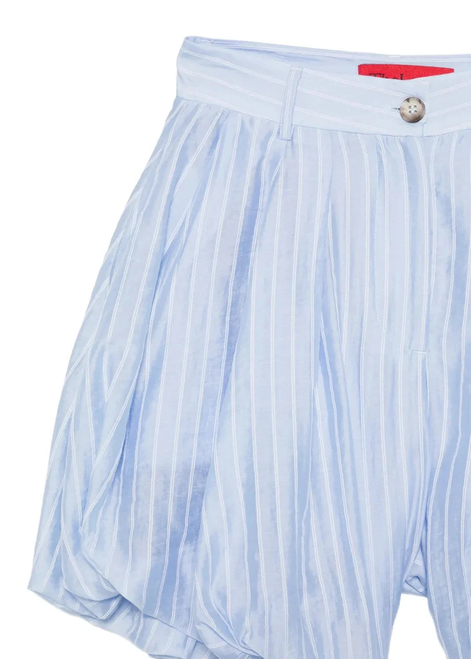 The Latest // Dafne Short / Light Blue & White Stripe Womens The Latest 