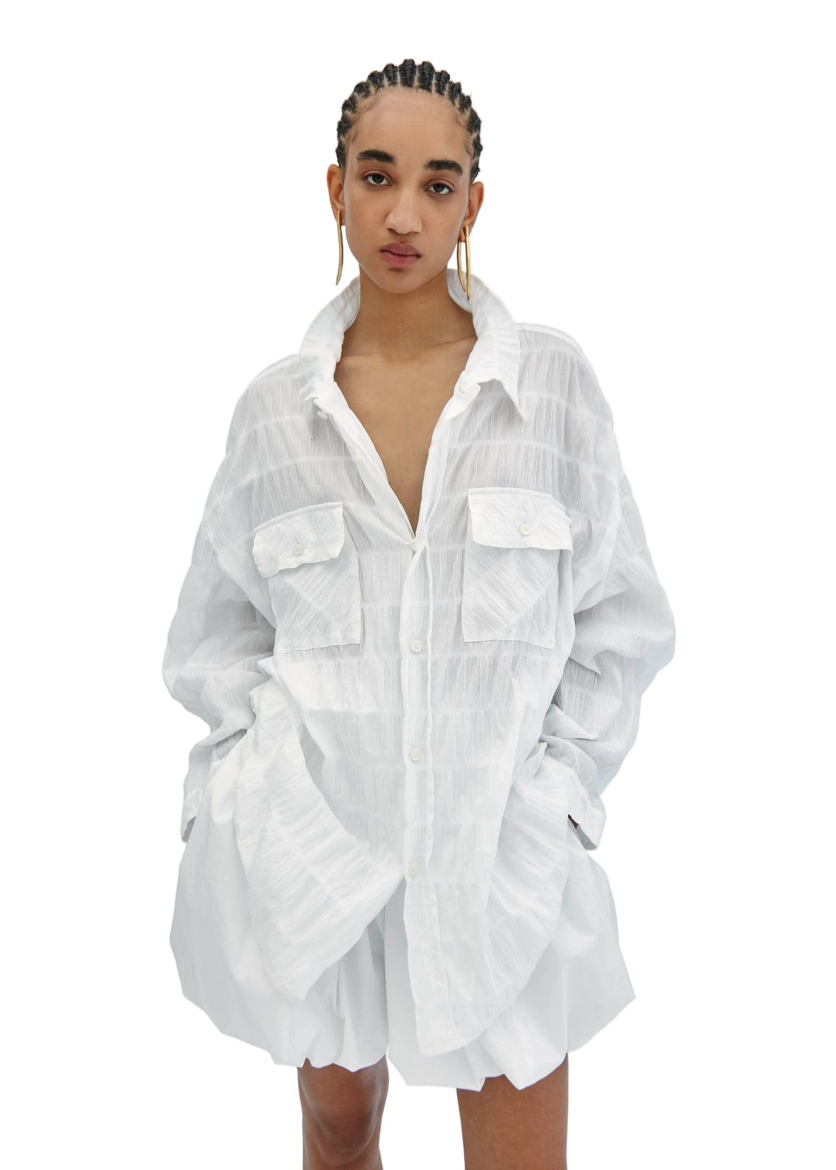 The Latest // Dafne Short / White Womens The Latest 