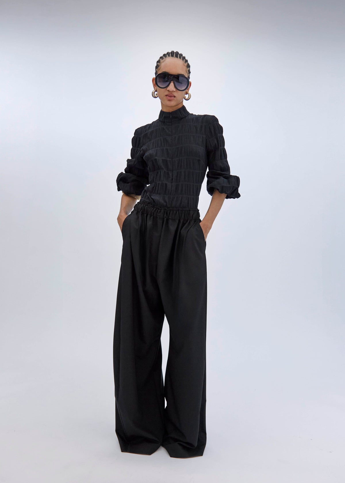 The Latest // Dalila Blouse / Black Womens The Latest 