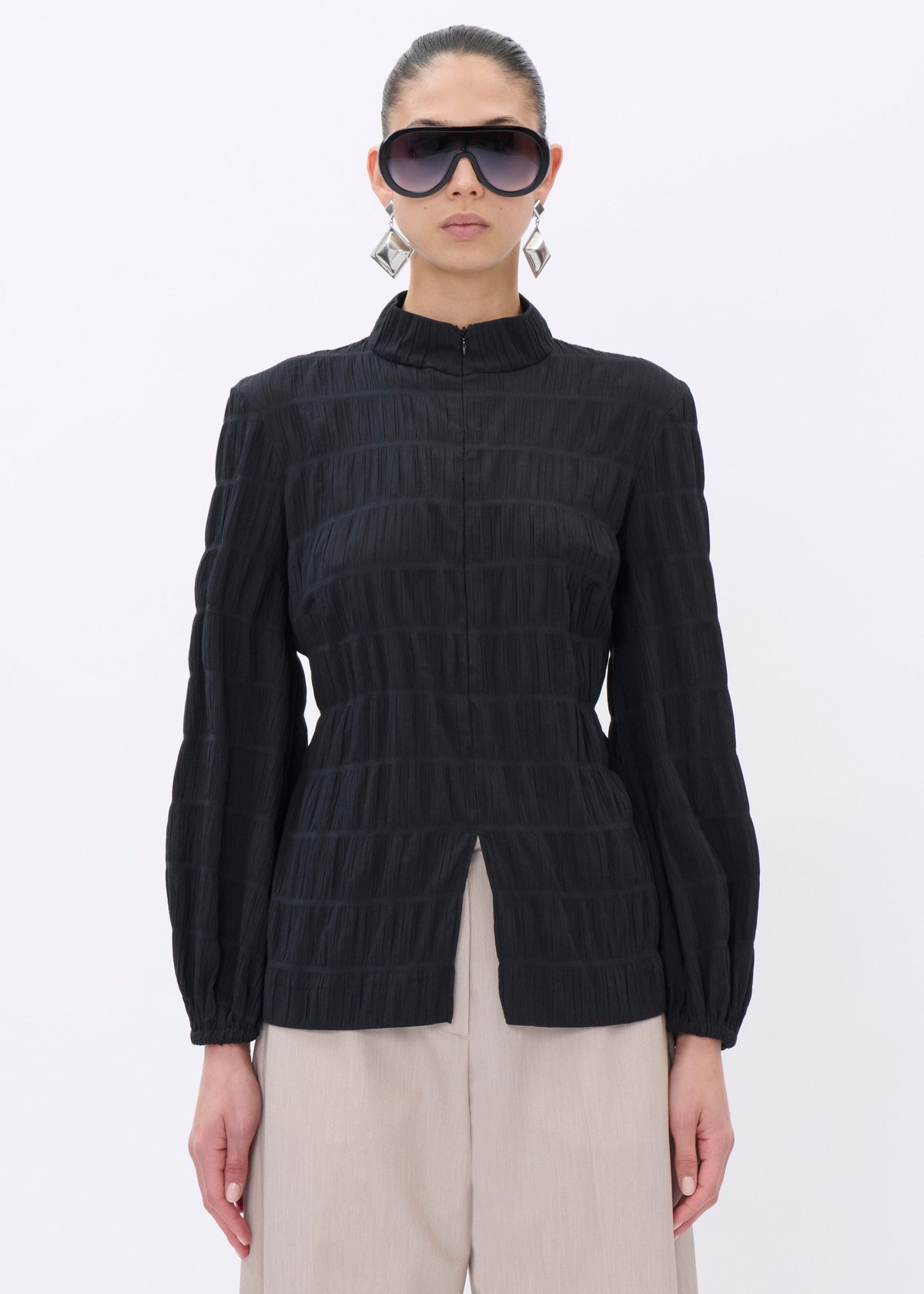 The Latest // Dalila Blouse / Black Womens The Latest 