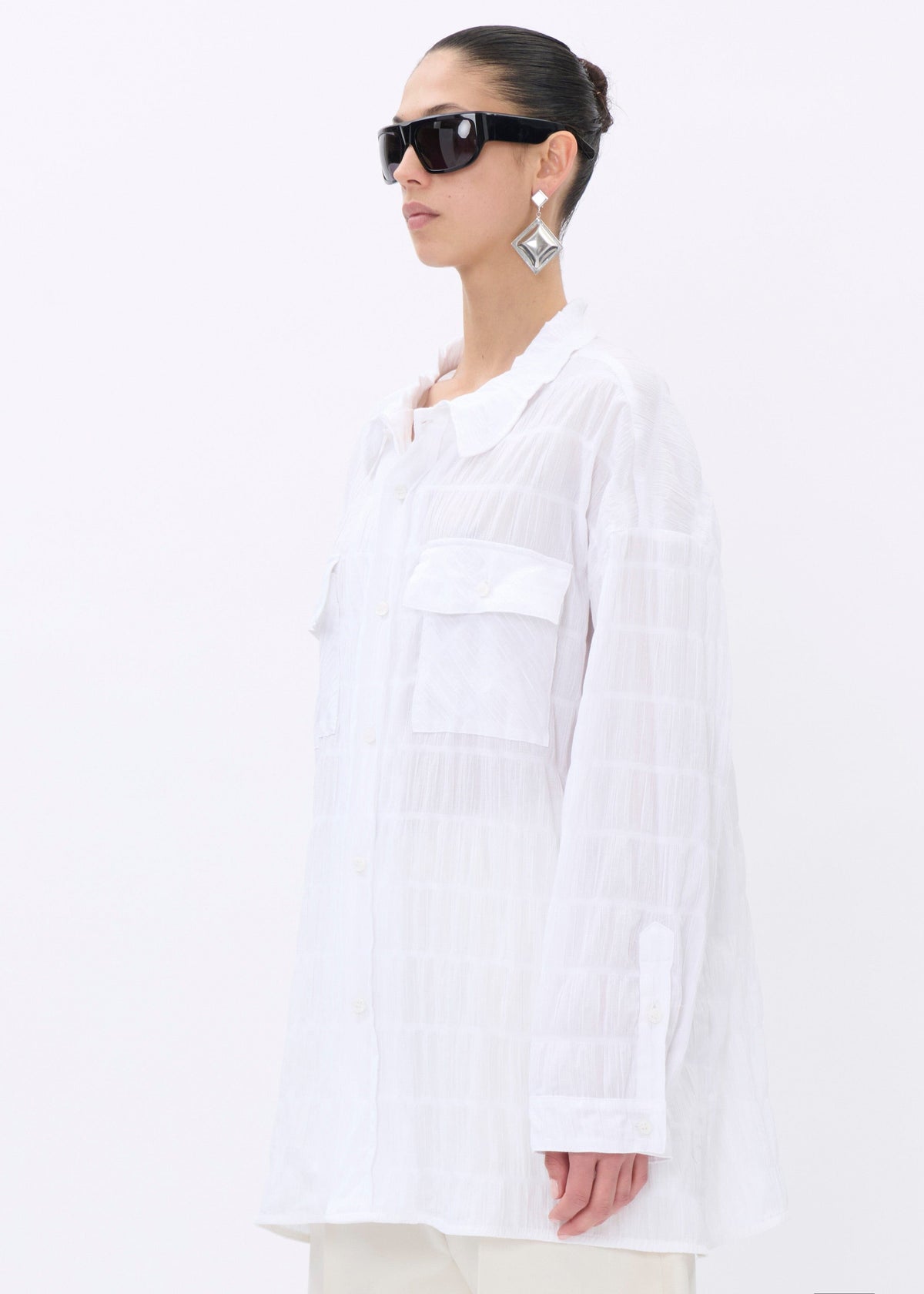 The Latest // Daria Shirt / White Womens The Latest 