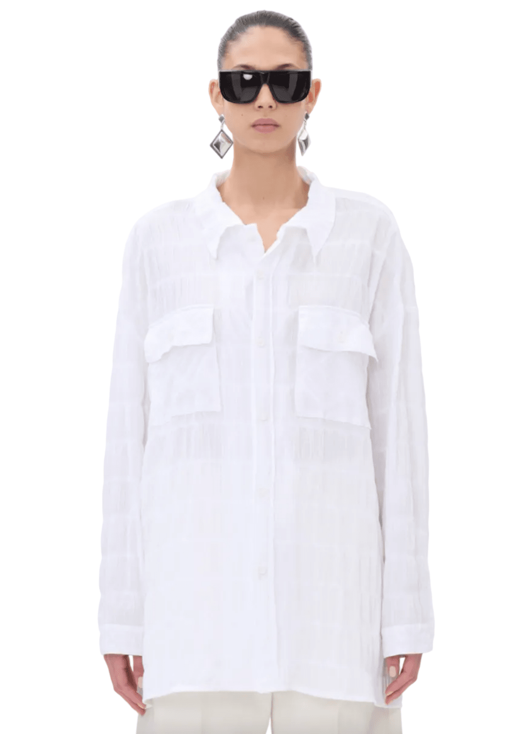 The Latest // Daria Shirt / White Womens The Latest 