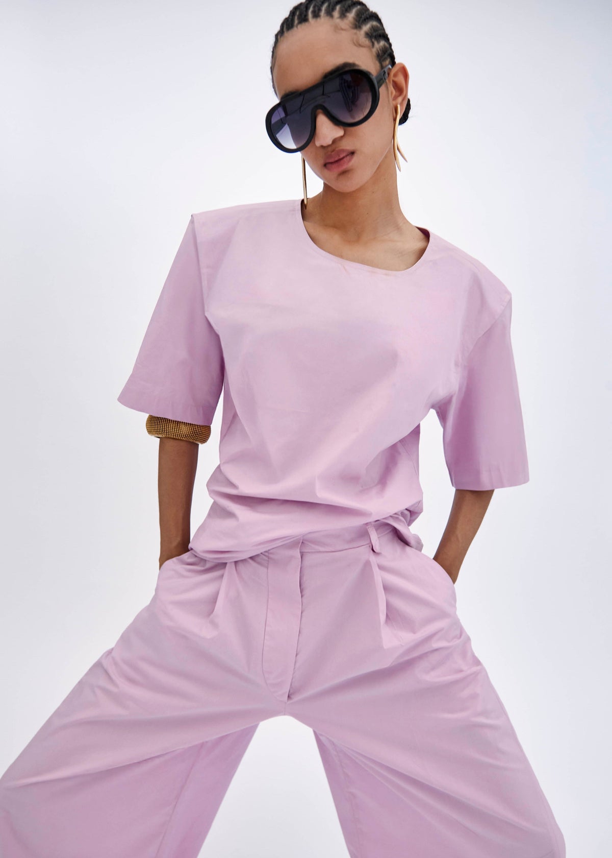 The Latest // Dean T-Shirt / Pink Womens The Latest 