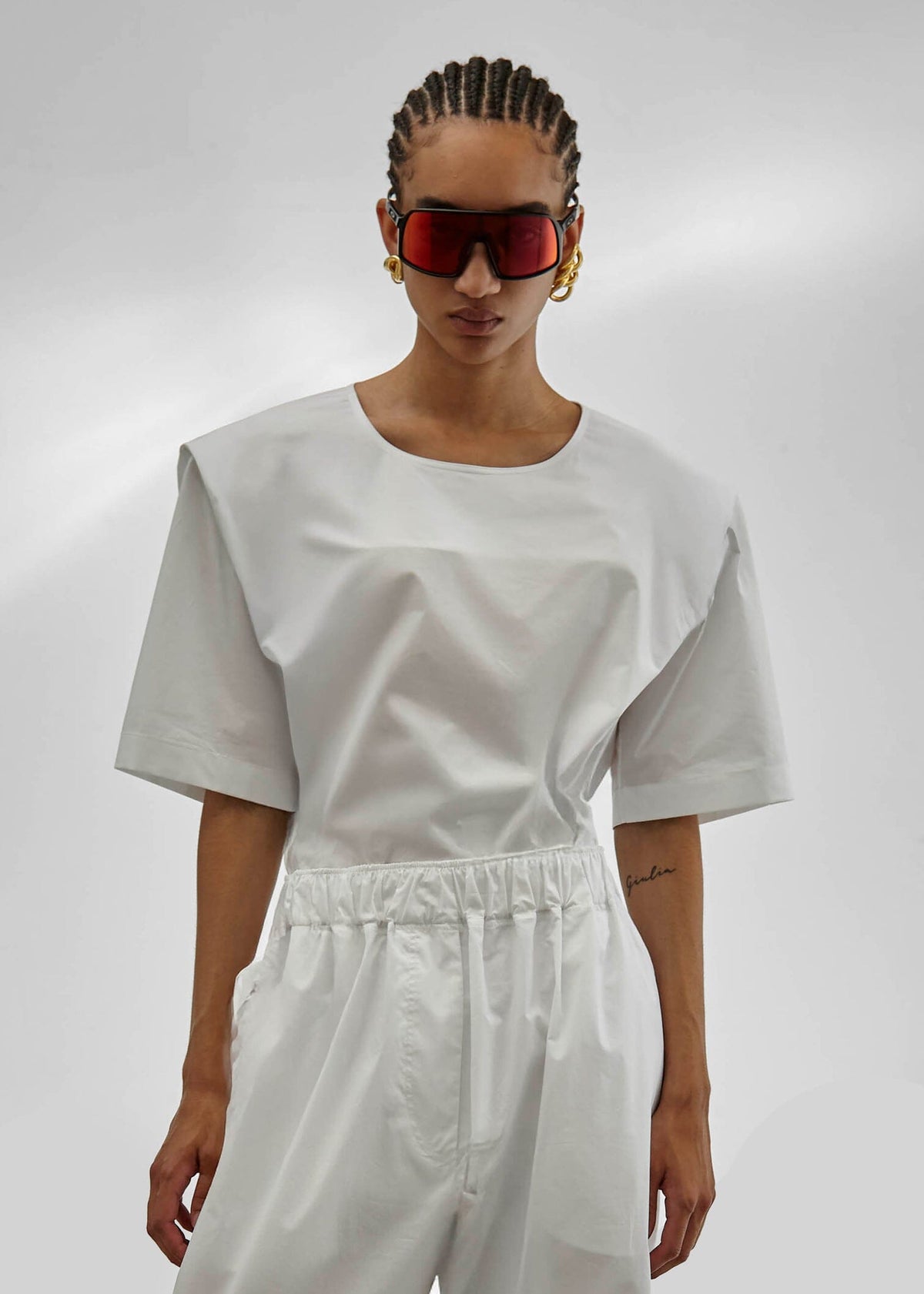 The Latest // Dean T-Shirt / White Womens The Latest 