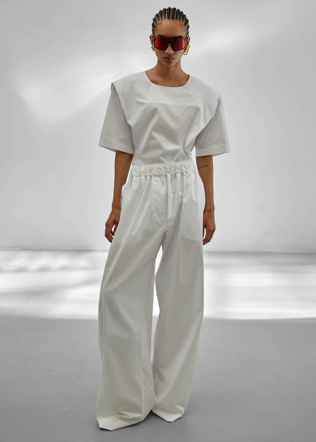 The Latest // Dean T-Shirt / White Womens The Latest 