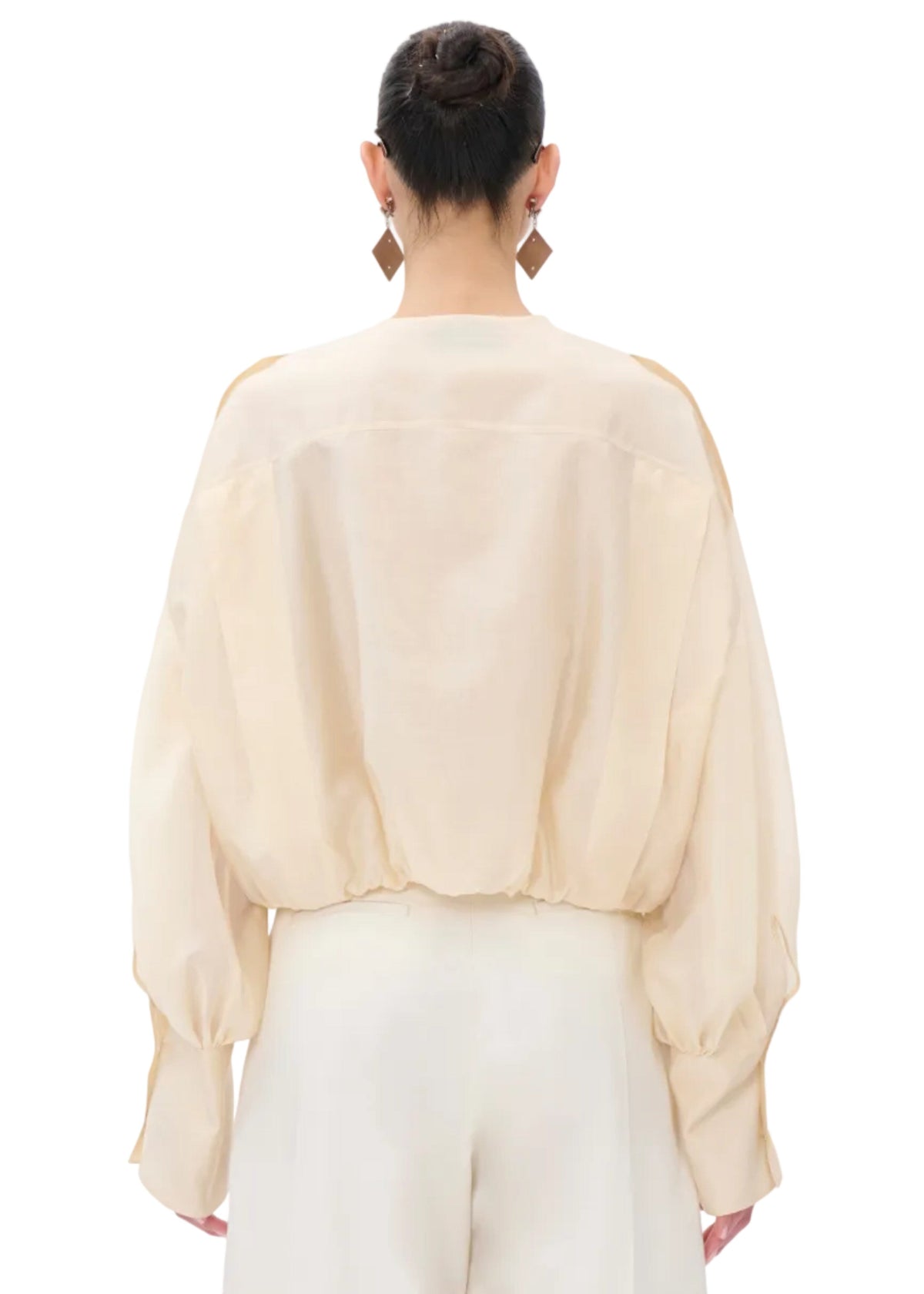 The Latest // Diana Blouse / Light Yellow Womens The Latest 
