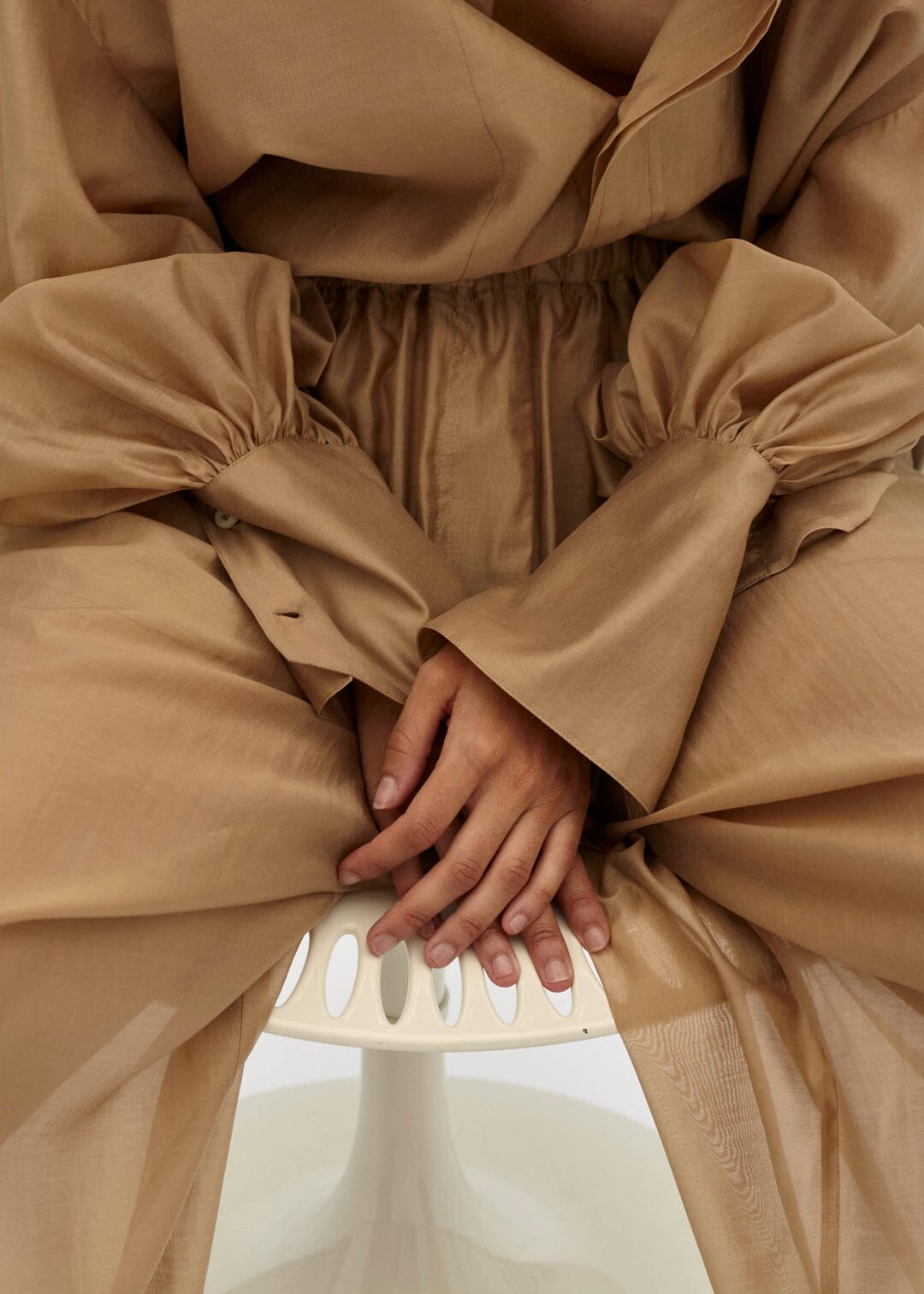 The Latest // Diana Shirt / Nude Womens The Latest 