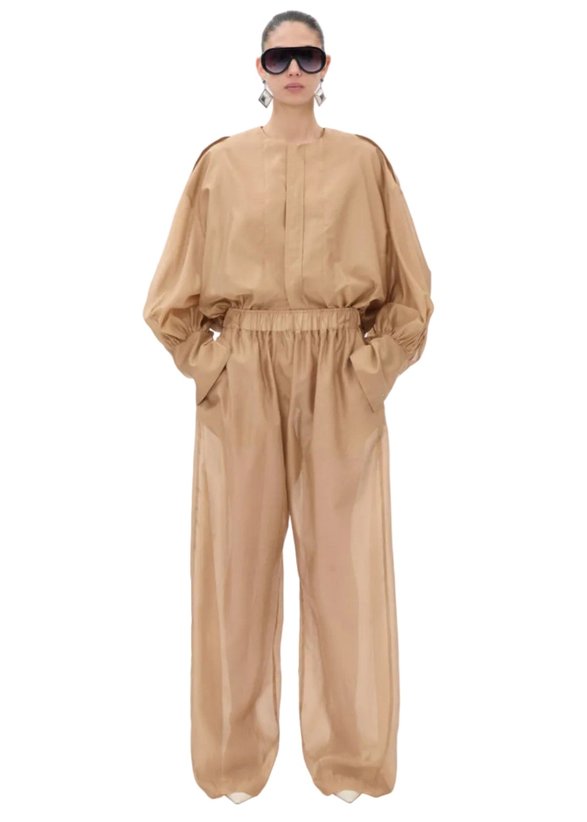 The Latest // Diana Shirt / Nude Womens The Latest 