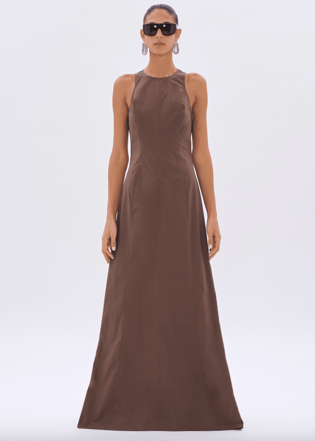 The Latest // Dori Dress / Brown Womens The Latest 